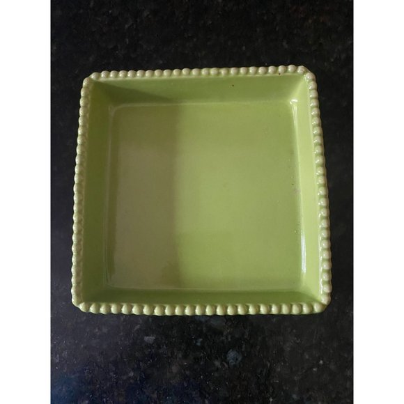 Real Home 6" Green Beverage Napkin Holder and Holiday Napkins - Picture 2 of 9